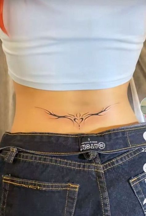 Henna Tattoo Designs Lower Back, Lower Back Tattoo Designs For Women, Cute Lower Back Tattoos For Women, Tattoos On Lower Back, Cute Tramp Stamp, Tattoo Lower Back, Lower Back Tattoo Designs, Lower Back Tattoo, Tramp Stamp Tattoos