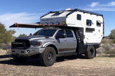 10 Best Flatbed Truck Campers for Overlanding and Off-Road Exploration | Truck Camper Adventure Diy Flat Bed Truck Camper, Flatbed Truck Camper, Flatbed Camper, Wrangler Camping, Diy Truck Camper, Jeep Wrangler Camping, Overland Camper, Slide In Truck Campers, Expedition Overland