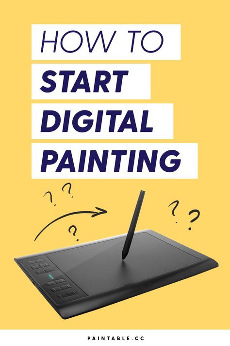 Are you thinking about starting digital art? Or you've already started painting, but got stuck fast? We have a complete guide to digital painting that will help you out with that. Find out what graphics tablet to buy what drawing software to use, how to set up your work space and how to learn digital art from scratch. Are you in? || graphic tablet drawing digital paintings || graphic tablet art || Graphic Tablet Drawing, Learn Digital Art, Digital Art Programs, Tablet Drawing, Digital Art Software, Art Tablet, Graphic Tablet, Drawing Software, Spiral Art