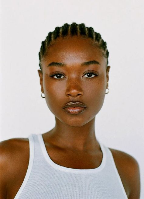 Cornrows Natural Hair, Pelo Afro, Cornrows Braids, Cornrow Hairstyles, Afro Hairstyles, Black Girls Hairstyles, Brown Skin, Protective Hairstyles, Black Is Beautiful