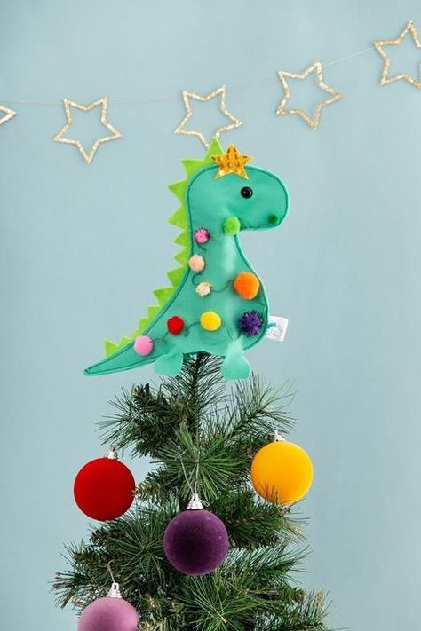 Dinosaur Christmas Decorations, Dinosaur Tree, Christmas Tree Toppers Unique, Unique Tree Toppers, Dinosaur Christmas Ornament, Dinosaur Christmas Tree, Dinosaur Ornament, Christmas Tree Sale, Cat Christmas Tree