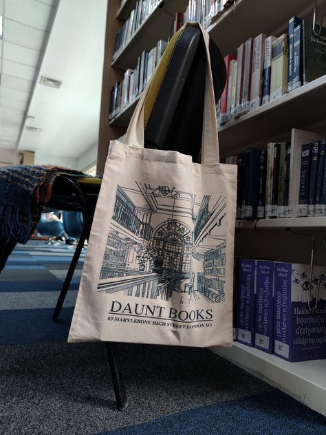 Daunt Books Tote, Canvas Tote Bag Aesthetic, Korean Bag, Polka Dot Tote Bag, Rose Tote Bag, Tods Bag, Tote Bag Aesthetic, Best Tote Bags, Book Tote Bag