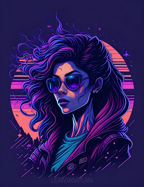 #ｓｙｎｔｈｗａｖｅ #digitalillustrations #digitalartsociety #visualarts #ai #ia #openai #open_ai #leonardoai #digitalpaintings #digitalprints #electronicamusic #retrowave #retronostalgic #visualarts #digitalartwork #conceptartwork #aestheticretro #ｖａｐｏｒｗａｖｅ #retrowaveart #nostalgicwave #retrofuture #colorfullart #oldschoolart #80s #90s #rockgirls #digitalprintingart #90sgirls Synthwave Pfp, Synthwave Art 80s Style, Retrowave Aesthetic, Scifi Aesthetic, Synthwave Aesthetic, Rock Hair, 80's Theme, Synthwave Art, 90s Art