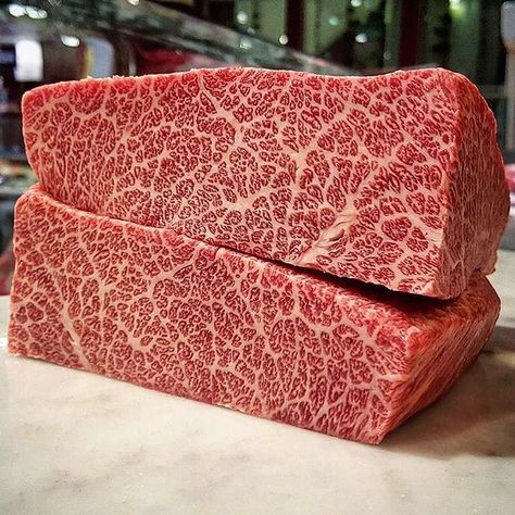 Have you ever seen marbling this insane?  : @kvicken71 Have you ever seen marbling this insane?  : @kvicken71 Wagyu Meat, Japanese Wagyu, Marbled Meat, Wagyu Steak, Japanese Beef, Kobe Beef, Paleo Dishes, Meat Steak, Chicken Steak