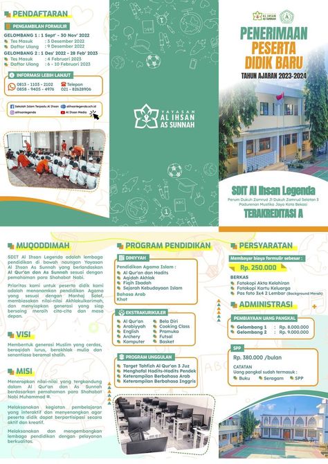 School Brochure, Instagram Graphic Design, Brochure Design Creative, Leaflet Design, School Admissions, Instagram Graphic, Bagan, Logo Restaurant, Best Mother