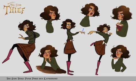 Expression Poses, Poses Art, Animation Character, Poses References, Character Poses, Character Design Animation, Character Sheet, Cartoon Character Design, Female Character Design