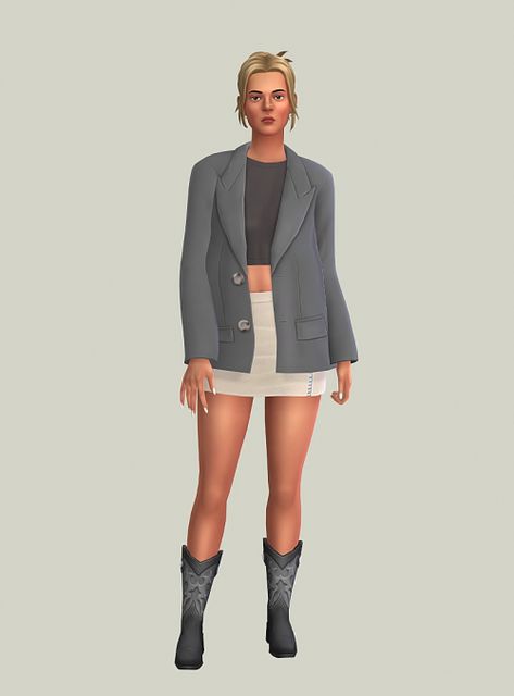 Sims 4 Vanilla Girl Cc, Sims 1, Sims 4 Mm, Sims 4 Cas, Sims 4 Clothing, Sims 3, Professional Outfits, Maxis Match, Sims Mods