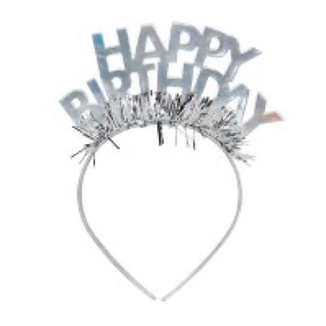 Set Of 10 Happy Birthday Head Bands. All Silver With Silver Fringe. Very Nice, Sturdy Head Pieces. Quality Much Better Than Most I’ve Seen. Happy New Year Headband, New Year Headband, Party Tiara, Girl Bday Party, Happy Birthday Text, Birthday Headband, Birthday Accessories, Happy Birthday Frame, 9th Birthday Parties