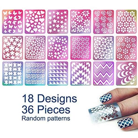 Nail Stencil Designs, Vinyl Nail Art, Cricut Nails, Nail Growth Tips, Clover Field, Nail Art Tool Kit, Nail Art Stencils, Nails Care, Up Nails