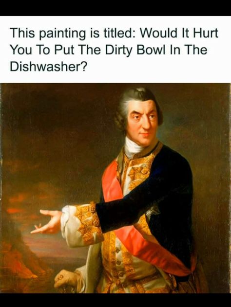 Classical Art Memes, Richard Dawkins, In Meme, The Dishwasher, Art Jokes, Weird Stories, Top Funny, Art Memes, Classical Art