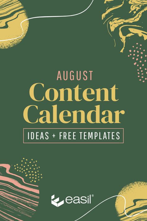 August Content Calendar Ideas and Templates. #August #ContentCalendar August Content Ideas, August Instagram Post Ideas, Content Calendar Ideas, August Ideas, Engaging Social Media Posts, International Beer Day, International Youth Day, Social Media Content Calendar, Interactive Posts