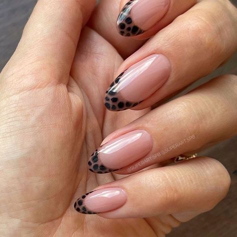 Pantera Nails, Simple Chic Nails, Soft Grunge Nails, Nails Art Ideas, May Nails, Hello Nails, Leopard Print Nails, Grunge Nails, Casual Nails