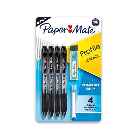 Macanical Pencils, Cherry Backpack, Mechanical Pencils Papermate, Bic Mechanical Pencils, Best Mechanical Pencil, Brady Noon, Middle School Supplies, Keep Writing, Bag Items