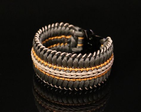 Trilobite Paracord, Paracord Armband, 550 Cord, Paracord Tutorial, 550 Paracord, Paracord Bracelets, Everyday Carry, Paracord, Handmade Bracelets