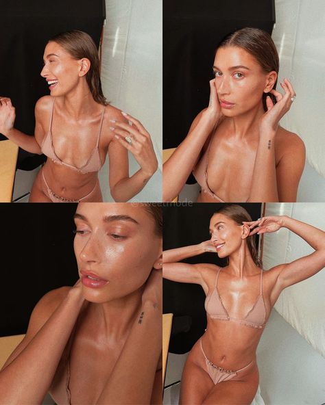 Hailey Bieber Belly Piercing, Haylie Bieber, Hailey Baldwin Body, Pedicure Aesthetic, Hayley Bieber, Fair Skin Makeup, Hailey Rhode, Hailey Bieber Style, Justin Hailey