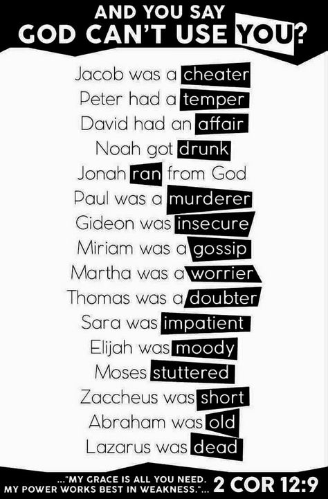 God uses imperfect people... God Chooses The Unqualified, God Used Imperfect People, God Uses Imperfect People, Imperfect People, Christ Centered Marriage, Faith Quotes Christian, God's Voice, Quotes Faith, Christian Affirmations