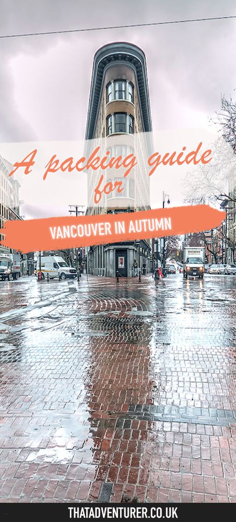 Heading to Vancouver, BC this fall and want to make sure you've packed the right clothes and accessories? Check out this packing list for Vancouver in Canada in autumn to make sure you've got everything you need for your trip! Vancouver Fashion Fall, What To Pack For Vancouver In October, Vancouver Bc Outfits, Vancouver Packing List Fall, Vancouver In October Outfits, Fall Vancouver Outfit, Vancouver September Outfits, Vancouver Canada Outfits Fall, Vancouver Outfits Fall