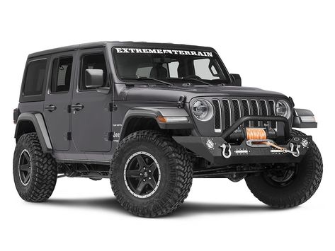 DV8 Off-Road Jeep Wrangler LFS-7 Steel Mid Width Front Bumper w/ LED Lights FBSHTB-07 (18-20 Jeep Wrangler JL) Jeep Front Bumpers, 2013 Jeep Wrangler, Rock Crawling, Basic Hand Tools, Offroad Jeep, Jeep Wrangler Jl, Jeep Wrangler Rubicon, Rock Crawler, Jeep 4x4