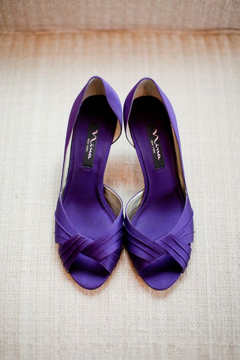 Dark Purple Heels, Blue Purple Wedding, Purple Wedding Shoes, Canyon Wedding, Most Beautiful Places On Earth, Cakes Flowers, Black Canyon, Purple Heels, Nina Shoes