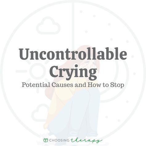 Uncontrollable Crying: Potential Causes & How to Stop How To Calm Down When Crying, How To Stop Crying Quickly, How To Stop Crying Over Everything, How To Not Cry, How To Stop Crying, Boost Seratonin, Why Do We Cry, Crying For No Reason, Psychiatric Medications