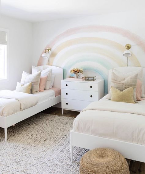 Twins Room Design, Twin Sister Bedroom Ideas, Cute Shared Rooms Sisters, Room For Sisters Shared Bedrooms, 2 Sisters Room Ideas, Rooms For Two Sisters, Shared Bedroom Girls Sisters, Twins Room Girls Sisters, 2 Girls Room Ideas Shared Bedrooms