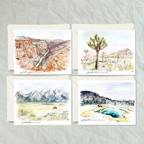 Nature Watercolor Paintings, Western National Parks, Buffalo Painting, Watercolor Paintings Nature, Nature Watercolor, Learn Watercolor, Youth Programs, Writing Motivation, Botanical Art Prints