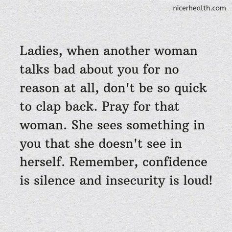 Insecurity Is Loud, Talking Behind My Back Quotes, Jealous People Quotes, Other Woman Quotes, Citation Silence, Seeking Validation, About You Quotes, Fierce Quotes, Opinions Of Others