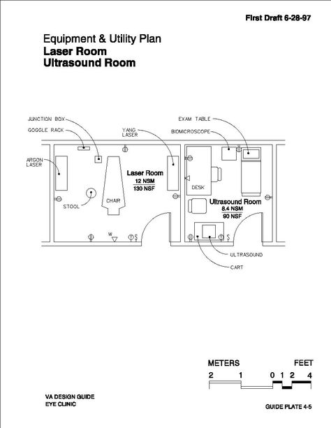 Laser Room & Ultrasound Room Ultrasound Room Interior Design, Ultrasound Room Design, Ultrasound Room, Pediatric Hospital, Clinic Interior, Ceiling Plan, Clinic Design, Room Planning, Design Guide