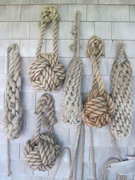 Matilda Goad, Decor Marin, Deco Marine, Nautical Knots, Rope Decor, Rope Knots, Surf Shack, Nautical Design, Nautical Home