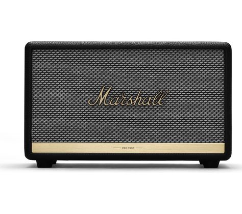 Currys - Marshall bluetooth speaker Marshall Acton Ii, Marshall Bluetooth Speaker, Marshall Bluetooth, Marshall Acton, Cheap Speakers, Marshall Speaker, Interior Ideas, Bluetooth Speaker, Speaker