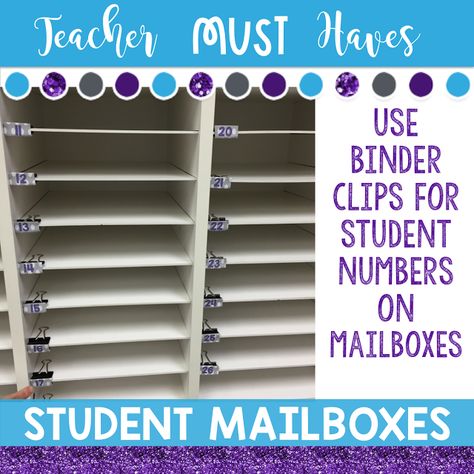 Classroom Items to Invest in NOW Mailbox Ideas For Classroom, Mailboxes For Classroom, Classroom Mailbox Ideas, Mailbox For Classroom Diy, Classroom Mailbox, Student Mailboxes Classroom, Classroom Mailbox System, Student Mailboxes, Classroom Mailboxes