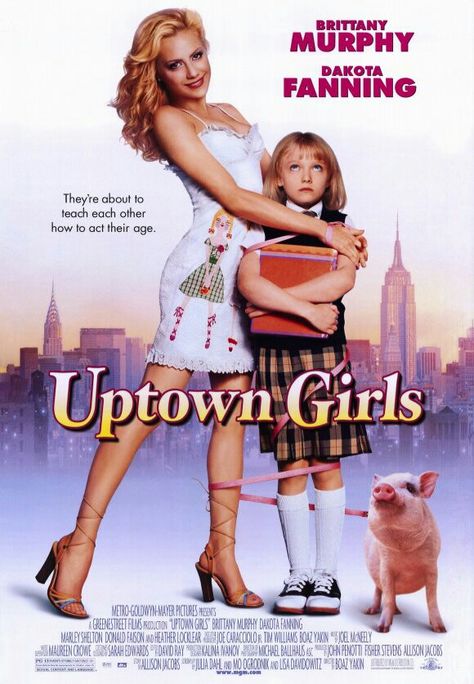 Uptown Girls Uptown Girls Movie, Jesse Spencer, Heather Locklear, Brittany Murphy, Girly Movies, Movies Worth Watching, رعب نفسي, Teen Movies, Dakota Fanning