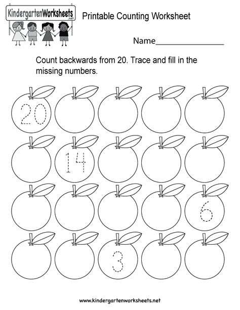 This is a backward counting worksheet for kindergarteners. Kids can trace and write the numbers in order. Back Counting 20 To 1 Worksheet, Counting Backwards From 20 Worksheet, Counting Backwards Activities Kindergarten, Count Backwards From 20, Backward Counting 20 To 1 Worksheet, Backward Counting Activities, Backward Counting Worksheets, Counting Backwards Activities, Counting Backwards From 20