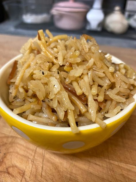 Rice-a-Roni Copycat - Down Sprigg Lane Home Made Rice A Roni, Rice Roni, Vermicelli Pasta, Chicken Broth Recipes, Rice A Roni, Broth Recipes, Jasmine Rice, Chicken Rice, What To Cook