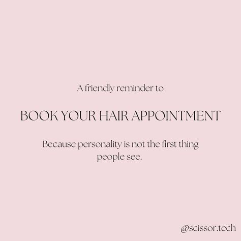 Last Minute Hair Appointment Available, Hair Appointments Available Quotes, Salon Quotes Marketing Hair, Hairstylist Appointments Available, Beauty Salon Quotes Marketing, Hairstylist Openings Available Post, Book Your Appointment Quotes Hair, Hair Stylist Aesthetic Quotes, Hairstylist Giveaway Ideas