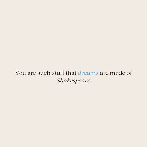 Dare to dream of your infinite potential. You are made from the stars. The same ones that people have been wishing on for 1000's of years. 💫💫💫 . . . . . . . #stardust #shakespeare #motivaltionalquotes #selflove #infinitepossibilities #mindset #perspective #personaltransformation #personaldevelopment Dare To Dream, Wish Quotes, Stardust, Personal Development, Self Love, Dreaming Of You, Inspirational Quotes, Stars, Quotes