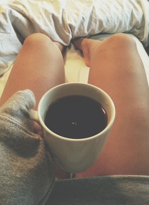 Coffee In Bed, Lazy Morning, Question Of The Day, Good Morning Coffee, A Cup Of Coffee, Coffee And Books, Hot Tea, Coffee Love, Comfy Cozy