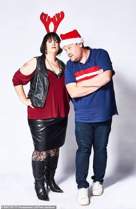 Gavin & Stacey Christmas Special viewing figures soar to 17.1 MILLION | Daily Mail Online British Icons Fancy Dress, Barry Island, Ruth Jones, British Icons, British Party, Icons Party, Gavin And Stacey, Icon Ideas, James Corden