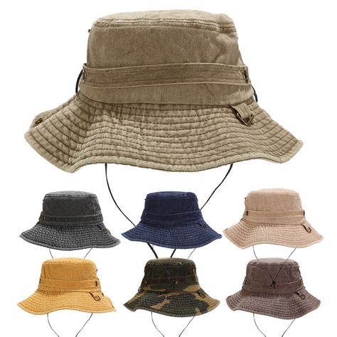 Fishing Hats For Men, Hats Design, Camo Bucket Hat, Fishing Hats, Outdoor Hat, Hiking Hat, Fashion Drawing Dresses, Outdoor Hats, Fishing Hat