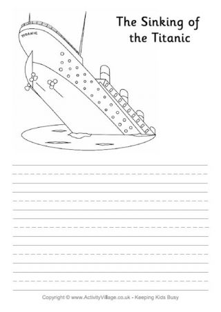 Do some research on the Titanic disaster and then answer the questions on this printable worksheet. Titanic Worksheets Free Printable, Titanic Worksheets, Themed Activities For Kids, Research Worksheet, Free Printable Letter Stencils, Titanic Facts, Trip Activities, Keeping Kids Busy, Organization Bullet Journal