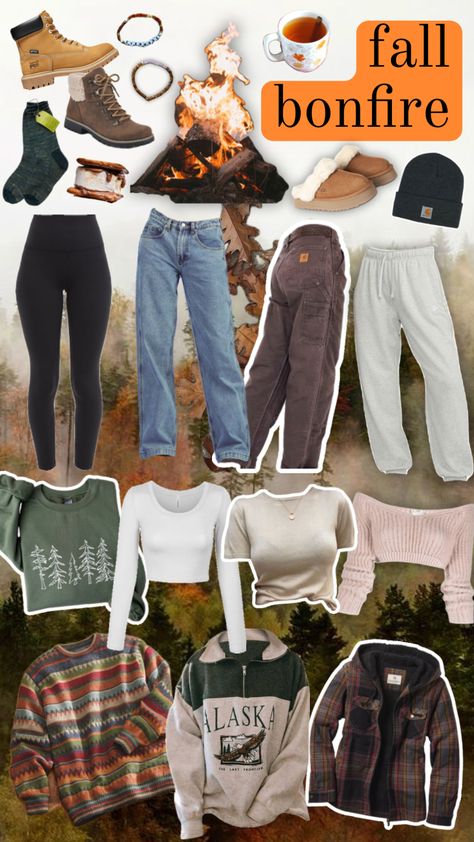 #outfitinspo #vibes #fall #fallaesthetic Bonfire Outfit, Fall Bonfire, Alaska The Last Frontier, Lyrics To Live By, Nature Girl, My Vibe, Birthday Outfit, Your Aesthetic, Connect With People