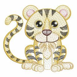 Rippled Baby Animals 2 08(Lg) machine embroidery designs Tiger Embroidery Design, Candlewicking Quilts, Embroidery Quilts, Tiger Embroidery, Machine Embroidery Quilts, Safari Theme Nursery, Ideas Embroidery, Rose Quilt, Baby Tiger