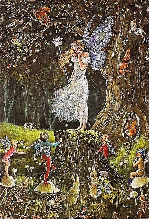 Queen Of The Fairies, Fairy Queen, Fairy Aesthetic, Fairytale Art, Ethereal Art, Fairy Art, The Fairy, Fairy Core, In The Woods