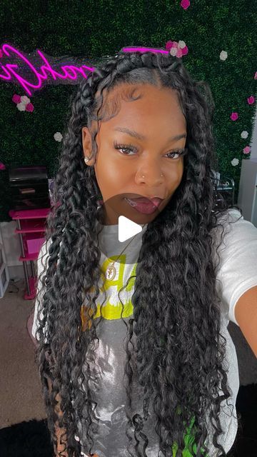 Wigs With Braids Black Women, Braided Hairstyles For Black Women Passion Twist, Large Part Twists, Juicy Twists Weave, Boho Senegalese Twists With Curls, Women Braided Hairstyles Black, Weave Twist Hairstyles Black Women, Twist And Curls Black Hairstyles, Passion Twists With Curls Tutorial