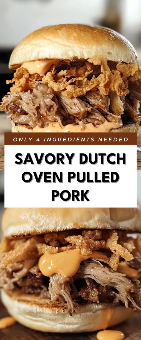 Image for Savory Dutch Oven Pulled Pork Pulled Pork In The Oven, Dutch Oven Pulled Pork, Pulled Pork Oven Recipe, Oven Pulled Pork, Pulled Pork Oven, Meat Lover, Paprika Pork, Ginger Slice, Pulled Pork Recipes