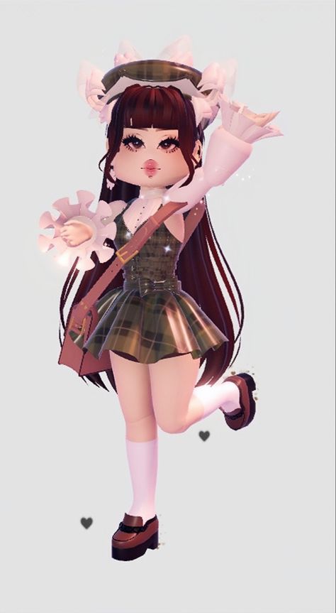 Light Academia Royale High Outfits, Dark Academia Outfit Royale High, Cc Loafers Royale High Outfits, Uniform Royale High, School Outfit Royale High, Autumn Stroll Outfit Royal High, Autumn Stroll Royal High, Rh School Uniform Ideas, School Uniform Royale High