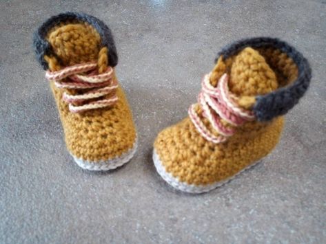 Timberland Baby, Baby Footwear, Baby Timberlands, Knit Baby Shoes, Ups Delivery, Baby Booties Pattern, Timberland Style, Booties Crochet, Crochet Etsy