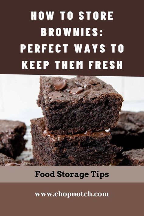 Everybody knows and loves brownies - those delicious sweet treats that are crisp and cakey on the outside but soft and chewy in the middle. Whether you prefer soft, cake-like ones or more fudgy or chewy ones, knowing how to store brownies is important, so you can stop them from drying out and becoming stale too fast. But Do You Know How To Store Brownies? Discover Here The Perfect Ways To Keep Them Fresh! Brownie Slab, Single Serve Brownie, Fast Easy Desserts, Blonde Brownies, Moist Brownies, Soft Cake, Brownies Recipe Homemade, How To Make Brownies, Healthy Brownies