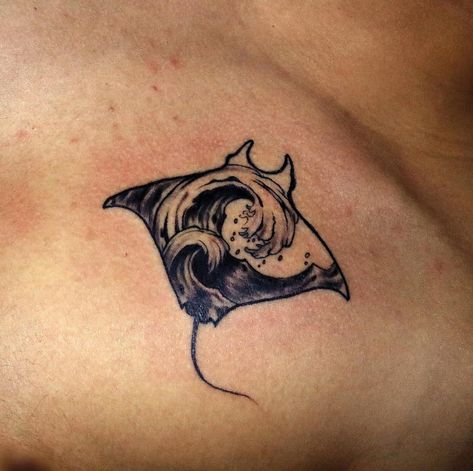 Manta Tattoo, Ocean Life Tattoos, Marine Tattoo, Stingray Tattoo, Ray Tattoo, Ocean Tattoos, Hawaiian Tattoo, Inspiration Tattoos, Shark Tattoos