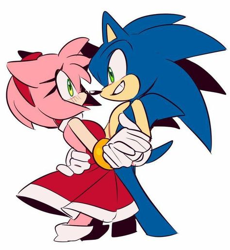 Sonamy Comic, Amy The Hedgehog, Fortune Favors The Bold, Sonic And Amy, Sonic 3, Sonic Franchise, Hedgehog Art, Sonic And Shadow, Sonic Boom